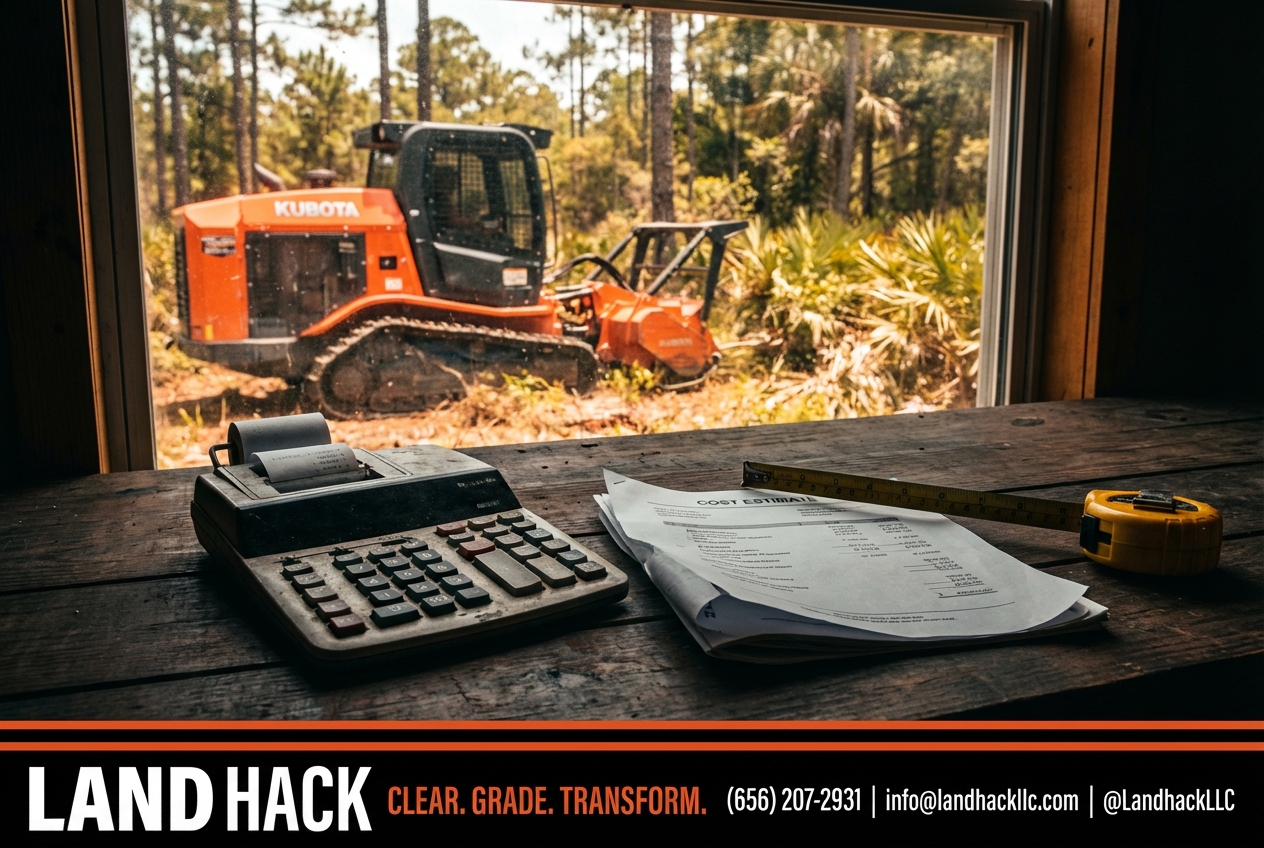 Land clearing cost estimates and pricing Florida 2026